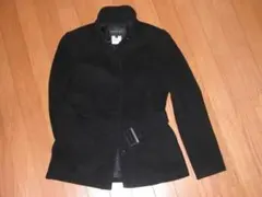 高品質！INDIVI（インディヴィ）のコート　　　　　黒　36