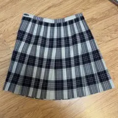 EASTBOY スクールスカート　ベージュ×ピンク　チェック柄