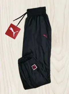 赤ロゴ、puma ウォームアップパンツ