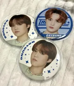 TREASURE ドヨン 缶バッジ 3個セット