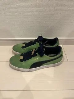 PUMA Suede 1968 スニーカー ライトグリーン26cm スウェード