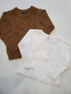 子供セーター　子供ニット　まとめ売り　ユニクロ　しまむら　ジーユー　110