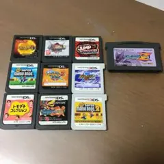 ゲームソフト DS 3DS GBA 10個セット