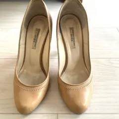 セブンパンプス　35.5サイズ　 ベージュ
