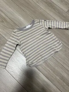 quoti use fith＊ストライプ 長袖カットソー