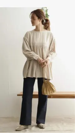 アーバンリサーチドアーズ ワイドデニムパンツ　36