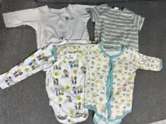 ベビー肌着・ボディスーツ4点セット70cm