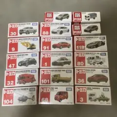 商品番号1】トミカ まとめ売り 13台セット - メルカリ