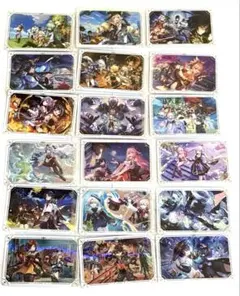 原神　ウエハース　シール　まとめ売り　18枚