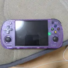 ポータブルゲーム機 パープル スケルトン 本体