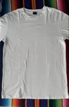 古着TOMMY ホワイト 無地Tシャツ