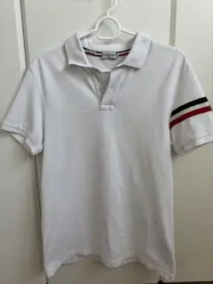 モンクレール　MONCLER ポロシャツ ホワイト メンズ Mサイズのサムネイル