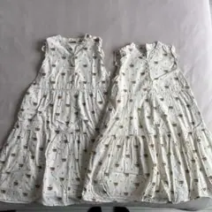 PAUL & JOE ノースリーブワンピース 120&130セット