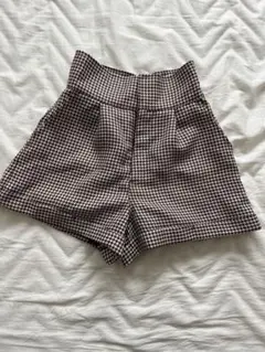 グレイル　千鳥柄　ショートパンツ　Ｓサイズ