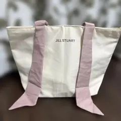 JILL STUART トートバッグ アイボリー/ピンク