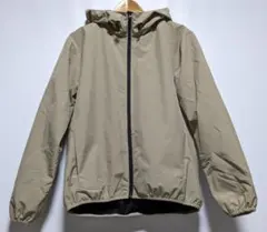 美品 ジーユー ウィンドプルーフシェルパーカ ジャケット フーディー メンズM