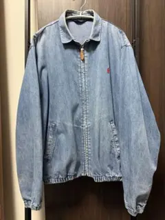 90s ポロ ラルフローレン スイングトップ デニム M 三角タグ USA製