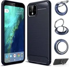 Google Pixel 4 ケース　スマホリングスタンド付のサムネイル