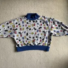 ミッキーマウス プリント トレーナー 110