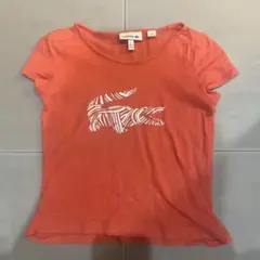 LACOSTE ラコステ プリントTシャツ レッド ピンク 4歳 104cmのサムネイル