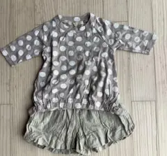 グローバルワークキッズ2点セット　女の子用( S)90~100cm