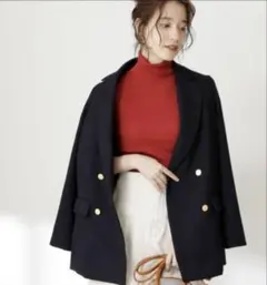 N. Natural Beauty Basicテーラードダブルジャケット