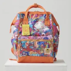 【新品タグ付き未開封】大阪万博 リュック コラボ MUSASHI オレンジ色
