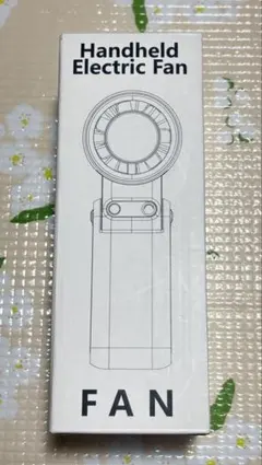 Kufany 携帯扇風機 ハンディファン 冷感プレート付き