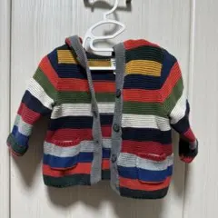 baby GAP フード付きカーディガン 6-12ヶ月