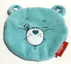care bears ふわふわフェイスポーチ　wish bear
