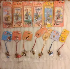 リラックマ ご当地根付・ストラップ・キーホルダー・キーチェーン13個セット 大阪