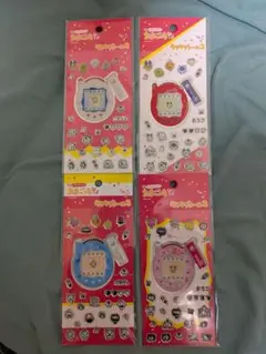 たまごっち　キラキラシール2　4種類コンプリートセット