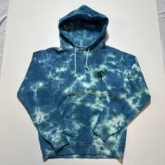 Bowery Supply Co. 青タイダイ パーカー S