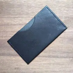 【ハンドメイド】栃木レザー 本革 パスケース カードケース 定期入れ CC-B2