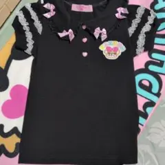 アースマジック リボン襟付きTシャツ 130のサムネイル