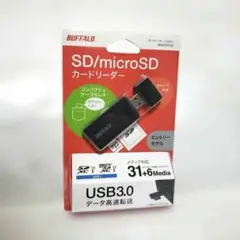 USB 3.0 SDカードリーダ SD + microSDのサムネイル