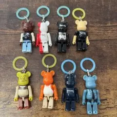 BE@RBRICK ベアブリック キーホルダー 8種セットのサムネイル