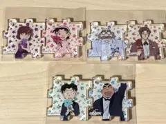 名探偵コナン　コナン展　アクリルパズル　3点セット　少年探偵団