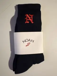 NOAH NY Logo Sock ネイビー