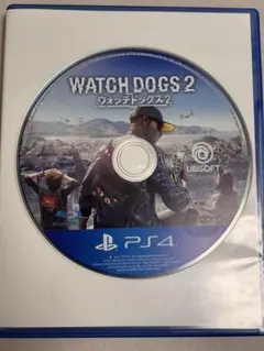 PS4 ウォッチドッグス2 動作確認済み ケース付 ジャケットなし