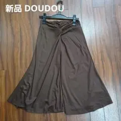新品 DouDou ドゥドゥ イージーワイドパンツ キュロット ガウチョ