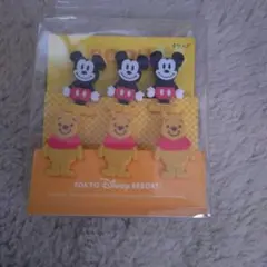 東京ディズニーリゾート クリップ 6個セット