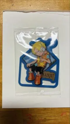 新品☆ONE PIECE【サンジ】ワンピースグミ☆オリジナルプラカード☆1点