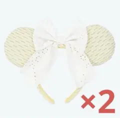 ディズニーランド ディズニーシー カチューシャ ミニー