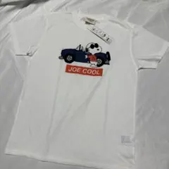 2021年製　M スヌーピー JOE COOL Tシャツ　半袖　ホワイト