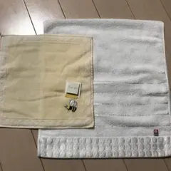 さらにお値下げ！新品未使用　今治タオル　ハンドタオル＆フェイスタオル　２枚セット