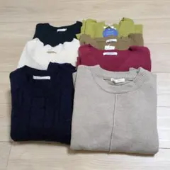 レディース服　まとめ売り　トップス　ニット　秋冬