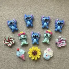 スクランプ　スティッチ　ネイルパーツ