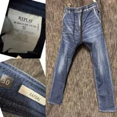 Replay RAFDAL スウェットデニム　イージーデニム　インポート　YKK