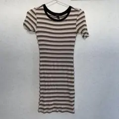 FOREVER21 リブニット　タイトワンピース